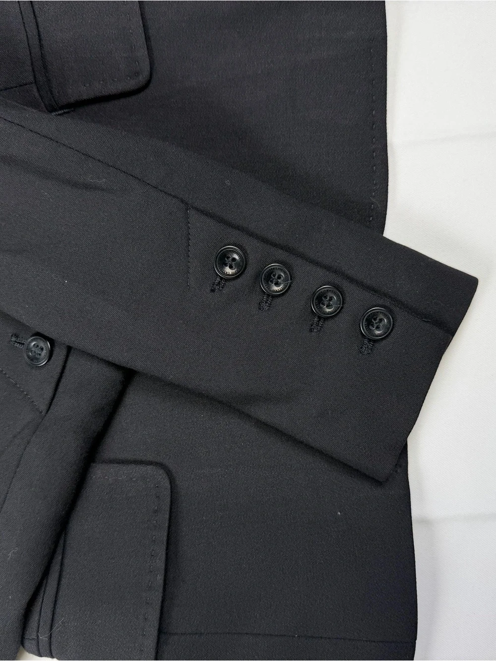 Flavio Castellani Classic Black Italian Tailored Women's Blazer - Slim Fit